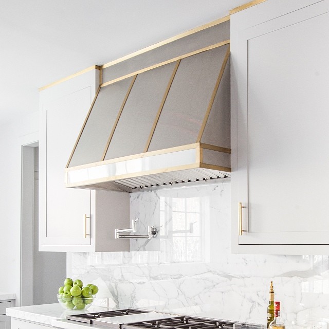 Metal on sale kitchen hood